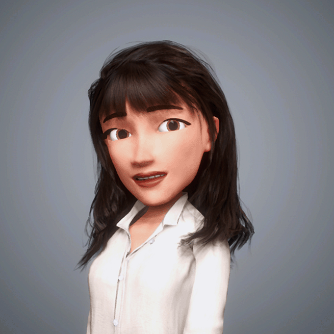 ピンク色の植物とARエフェクトのイメージ